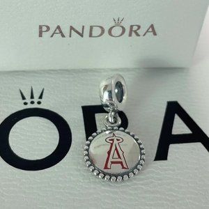 Pandora Los Angeles Angels Exclusive Dangle Charm